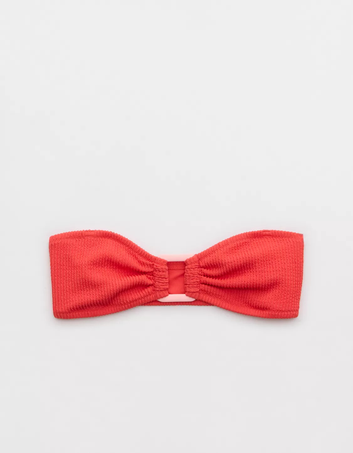 Aerie Crinkle Ring Bandeau Bikini Top | Aerie