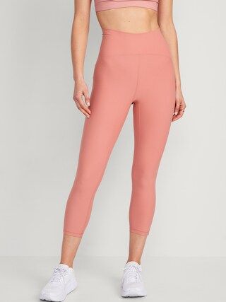 Extra High-Waisted PowerLite Lycra® ADAPTIV Cropped Leggings for Women | Old Navy (US)