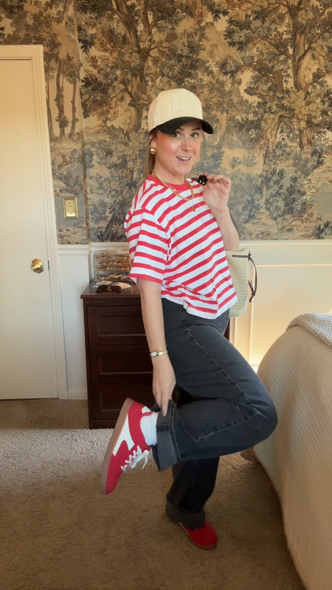 These striped shirts from American Eagle are too good!! I got a size medium, definitely going back for the blue and the tan!!! 

#LTKSaleAlert #LTKstorytime #LTKootd