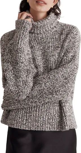 Marl Wide Rib Turtleneck Sweater | Nordstrom