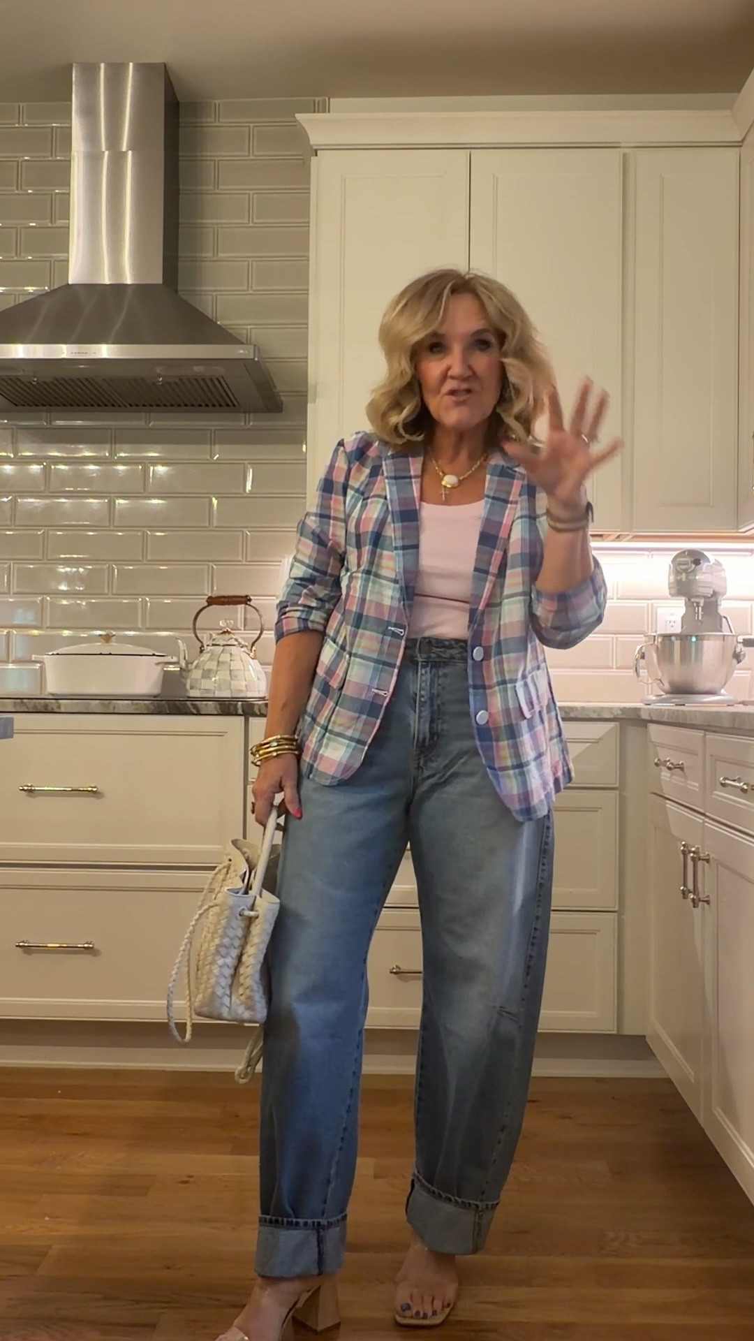 @LEVI STRAUSS AUSTRALIA AND NEW ZEALAND @Shopbop popup in Nashville this weekend in 12th south. 

Coolest jeans by Levi’s I added the cuff as they were too long but love them! Size 29 

Tank is free people and so much better than the Amazon one. Medium 
Blazer is very lightweight unstructured size 10 petite unlined super cute for summer 
Julie Vos for Mother’s Day? 



#LTKOver40 #LTKootd #LTKMothersDay