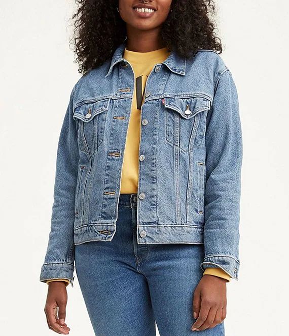 Levi's® Ex-Boyfriend Trucker Denim Jacket | Dillard's