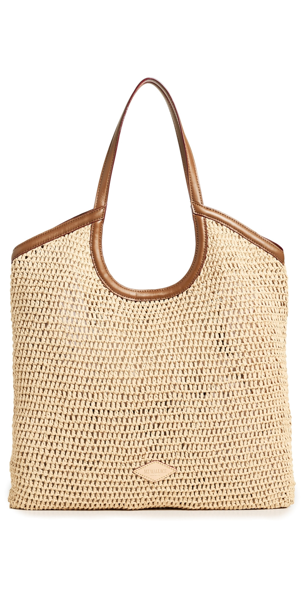 MZ Wallace Large Georgica Crochet Tote Camel Crochet One Size | Shopbop