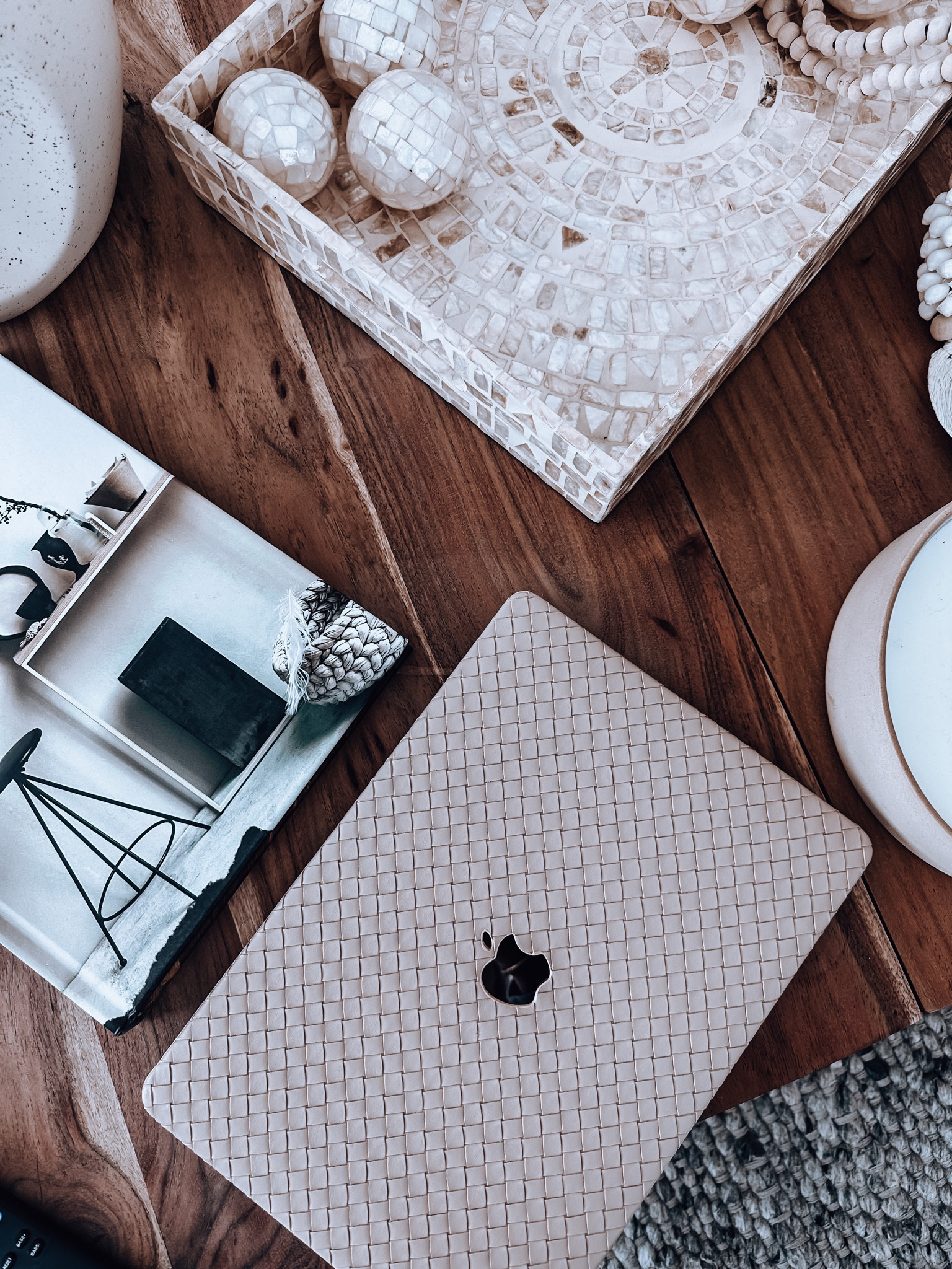 Laptop cover, neutral laptop cover, coffee table book, candle 

#LTKunder100 #LTKFind #LTKGiftGuide