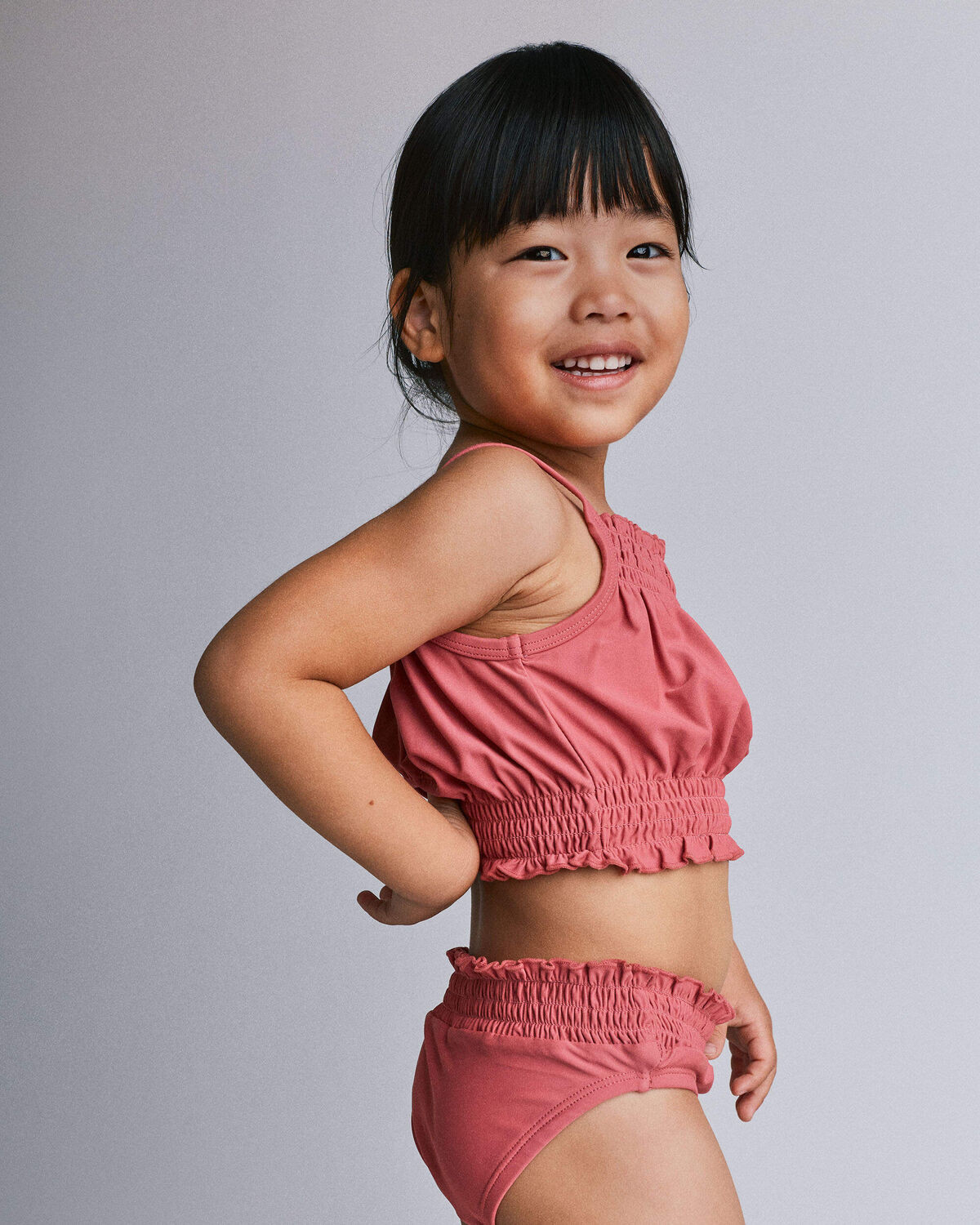 Toddler Girl Smocked Tankini Set - Rose | Carter's Inc