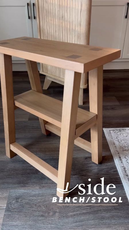 Cutie lil stool table🤎🖇️ it’s actually very heavy 😂 LOVE IT. Very easy to put together as well! Walmart find 🤌🏼

Home decor / furniture / affordable / under $70 / Holley Gabrielle 

#LTKfindsunder100 #LTKVideo #LTKhome