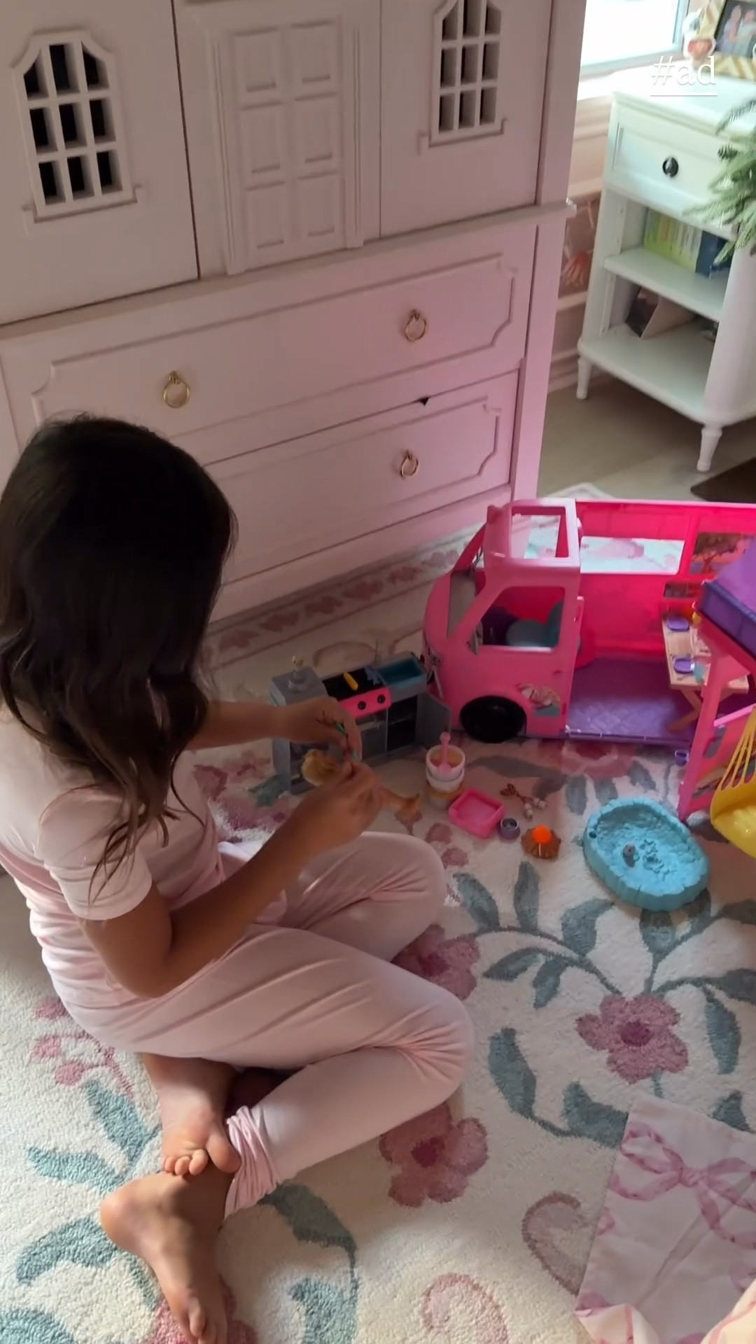 #ad Adventure awaits! This Barbie camper from @target has all the bells and whistles! The Barbie Dream Camper is perfect for little adventurers and a top toy choice! #TargetFinds #TargetPartner #Target #Toys