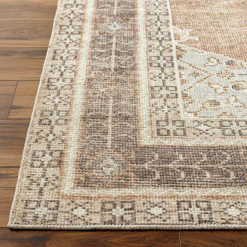 Becki Owens x Surya Lila Oriental Brown/Beige Area Rug | Wayfair North America