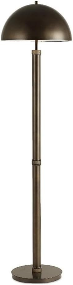 BOWERY HILL Contemporary 58.5" H x 15" W x 15" D Metal Floor Lamp in Bronze | Amazon (US)