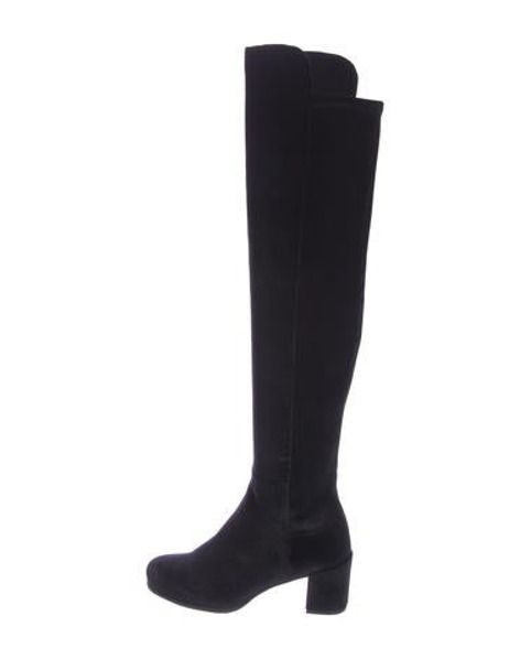 Stuart Weitzman 5050 Over-The-Knee Boots w/ Tags Black | The RealReal