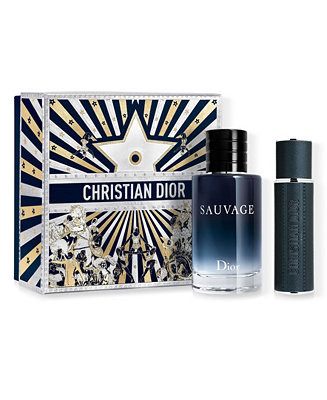 2-Pc Sauvage Eau De Toilette and Travel Spray Gift Set | Macy's