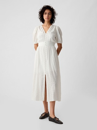 Eyelet Maxi Dress | Gap (US)