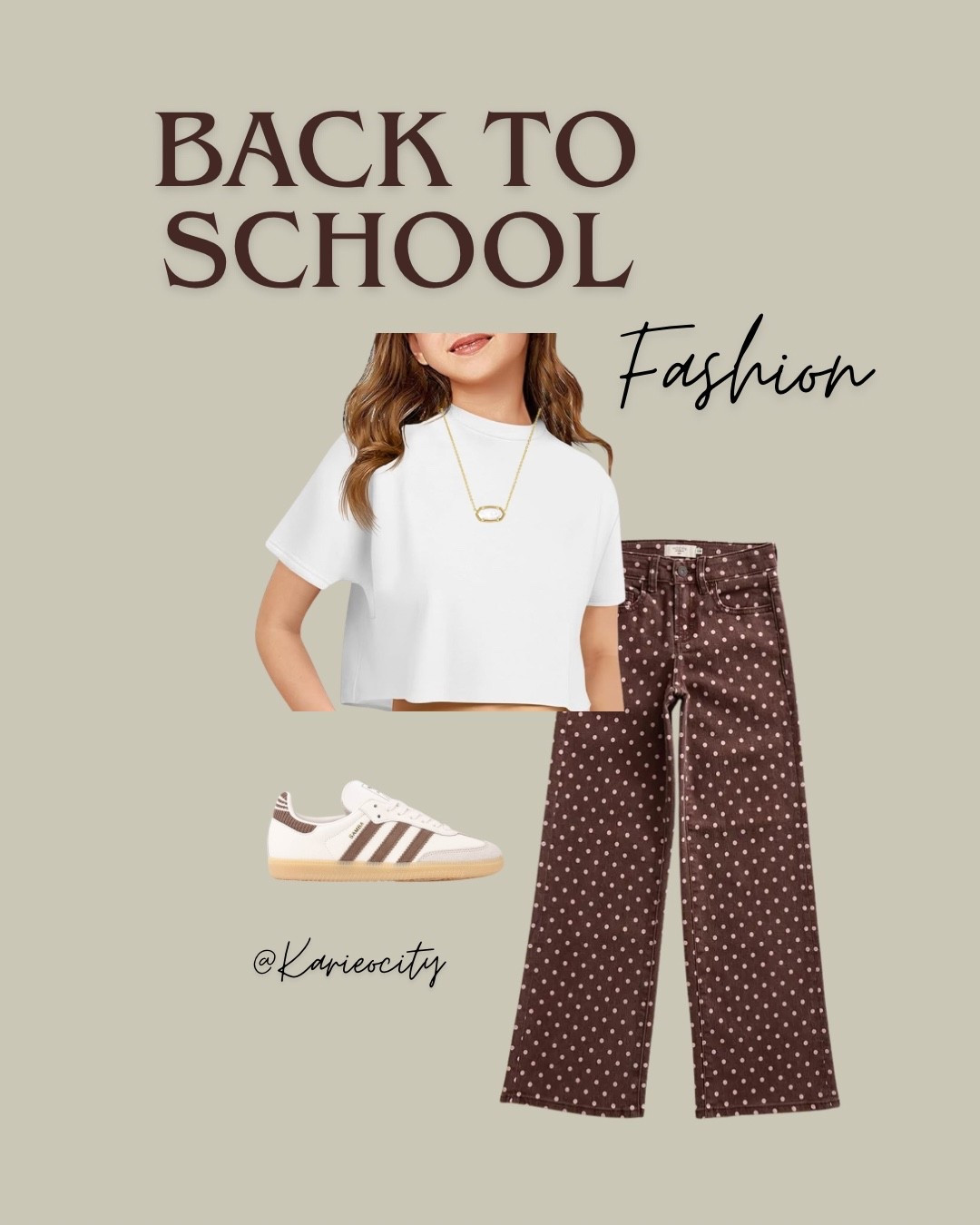 Back to School Outfit 🤎🤍

My daughter is officially a teen now 💋

Back to School// Back to School Fashion// Polka dots// Trending// Teen girl outfit// Kendra Scott// Amazon // Buckle//Journeys

#LTKKids #LTKmomlife #LTKootd