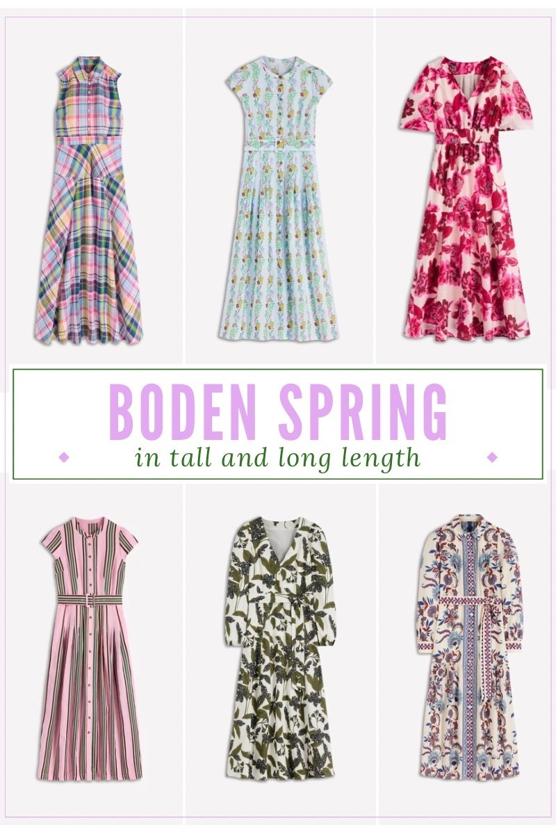Long length spring dresses from Bodtulip

#LTKMidsize #LTKOver40 #LTKTall