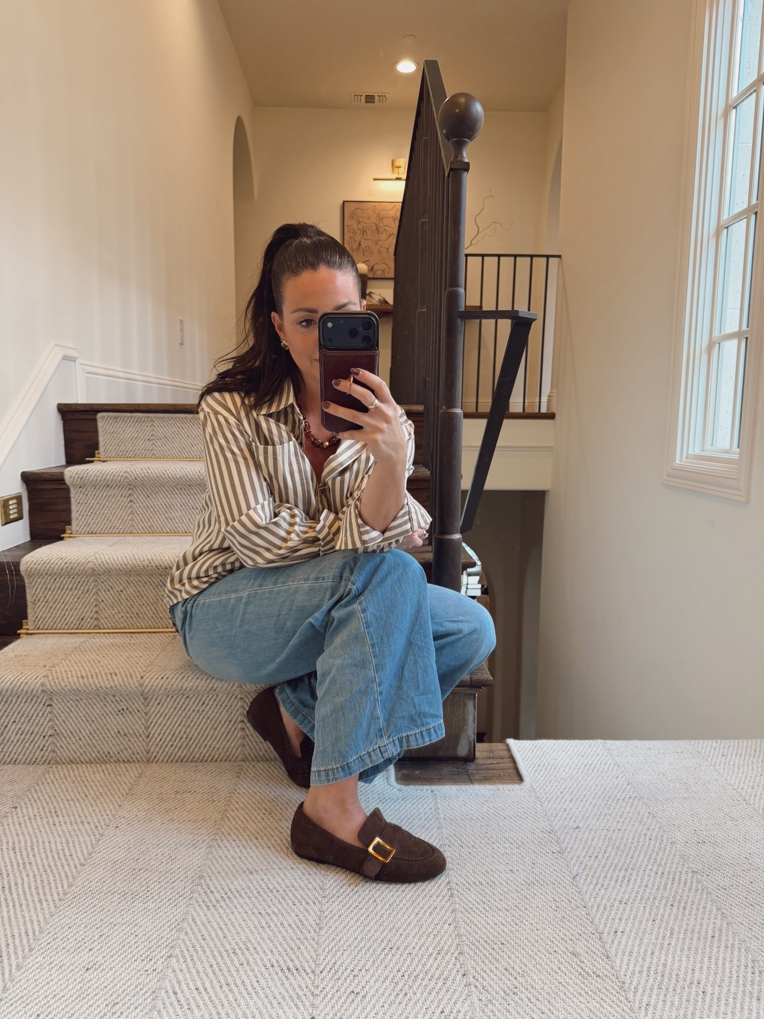 Cutest fall loafers from Amazon! Come in a few colors, comfortable fit. These are the only Amazon jeans I truly love, the drawstring and wide leg fit make them feel like loungewear.

#LTKSeasonal #LTKOver40 #LTKootd