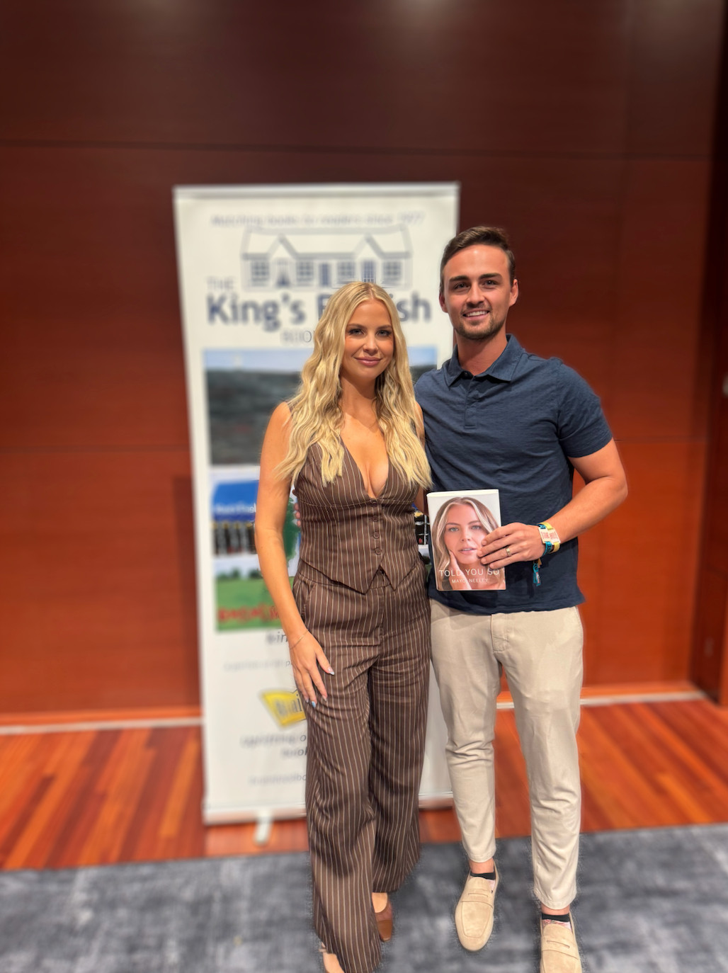 What we wore to the Told You So book event! 🤎✨ My brown pinstripe set is from Cider (it also comes in two other colors!) paired with these mesh heels from Dolce Vita. Linked similar pieces for his look too! 

 #LTKStyleTip #LTKShoeCrush #LTKMens