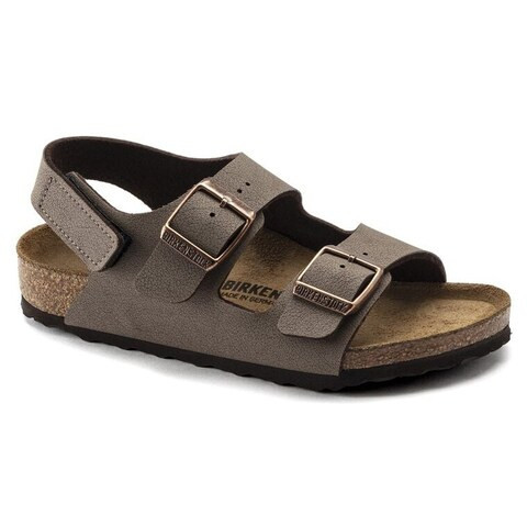 Milano HL Kids Birkibuc Mocha | BIRKENSTOCK | Birkenstock USA