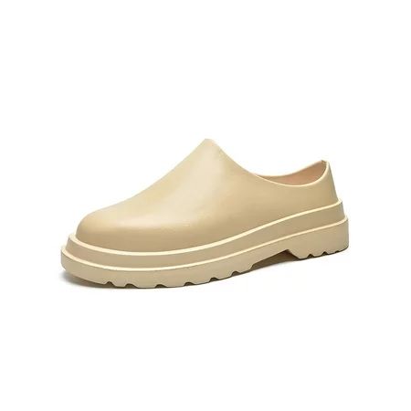 Lumento Mens Clogs Closed Toe Mules Slip On Slide Slippers Fashion Loafers Work Non-Slip Platform Be | Walmart (US)