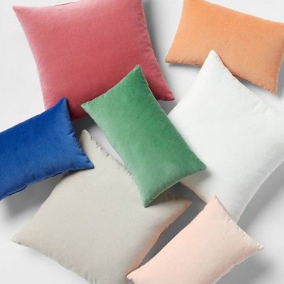 Cotton Velvet Throw Pillow - Room Essentials™ | Target