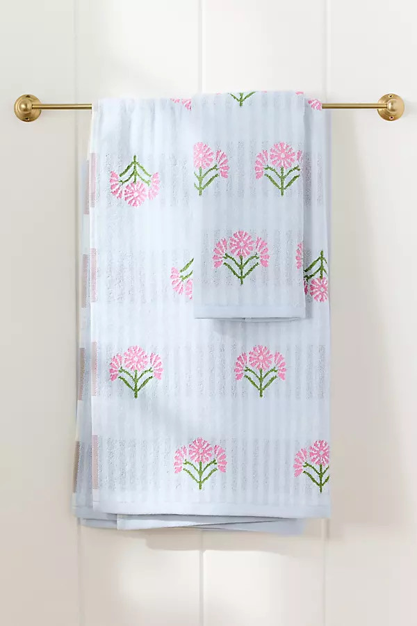 Icon Stripe Cotton Towel Collection | Anthropologie (US)