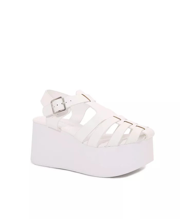 Brianna Fisherman Flatform Sandal | Macy's