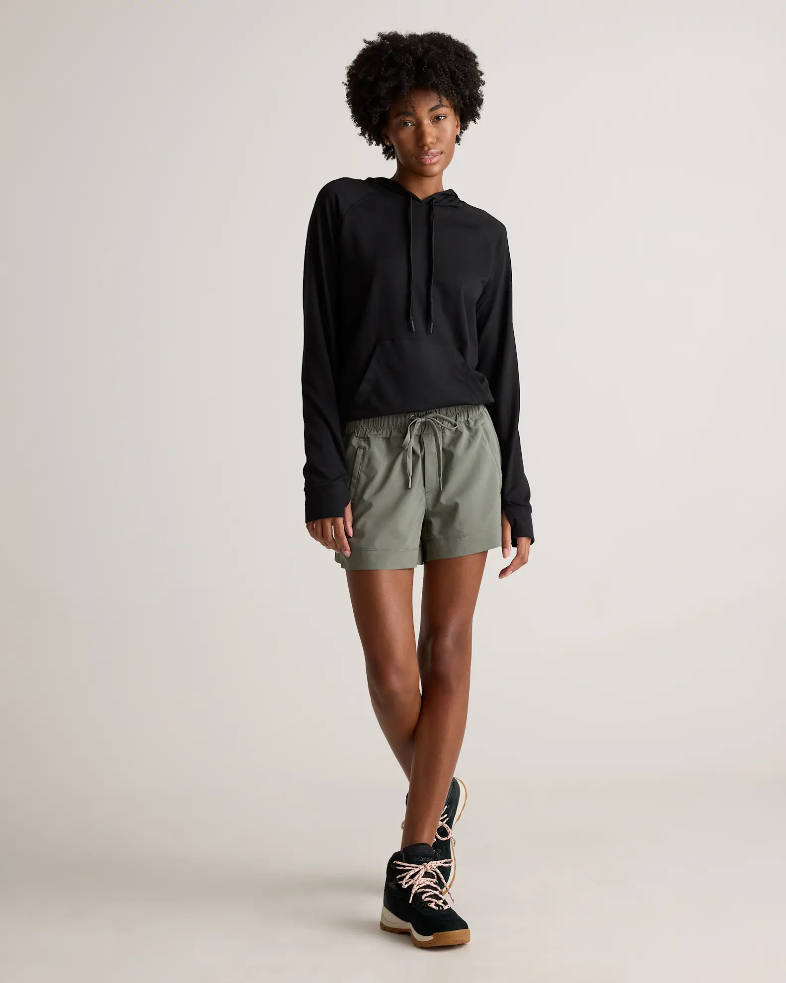 Micro Ripstop Mid-Rise Hike Shorts | Quince