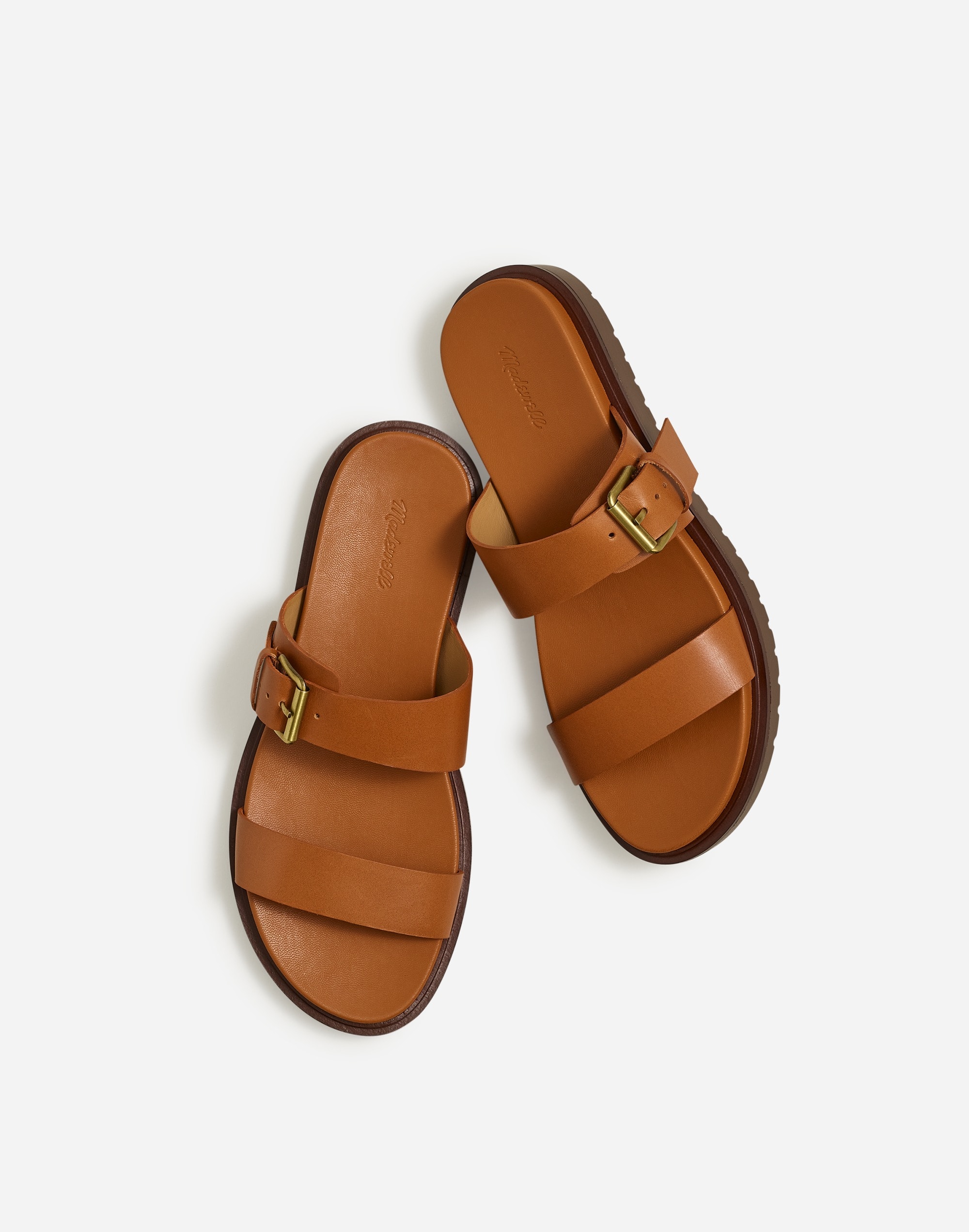 The Dee Double-Strap Slide Sandal | Madewell