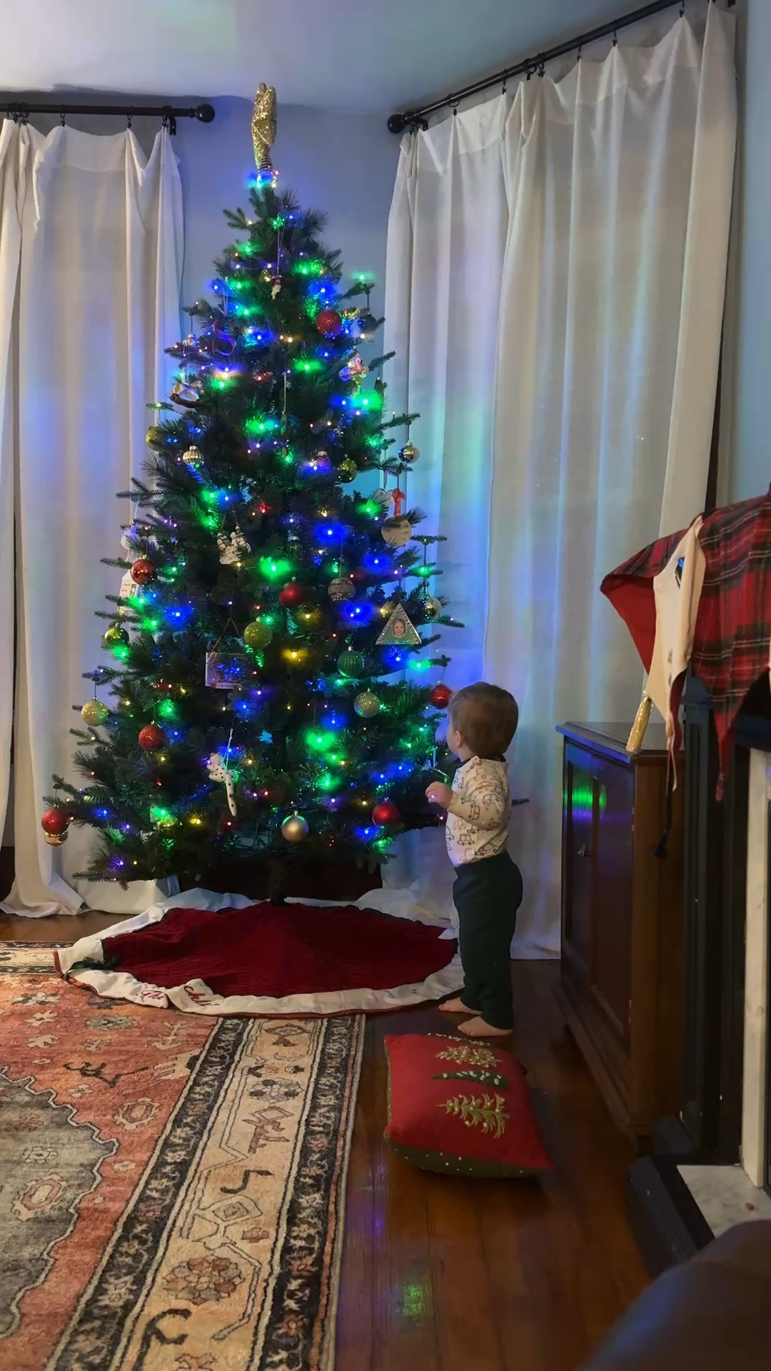 The one thing your tree needs with littles lol

#LTKHoliday #LTKBaby