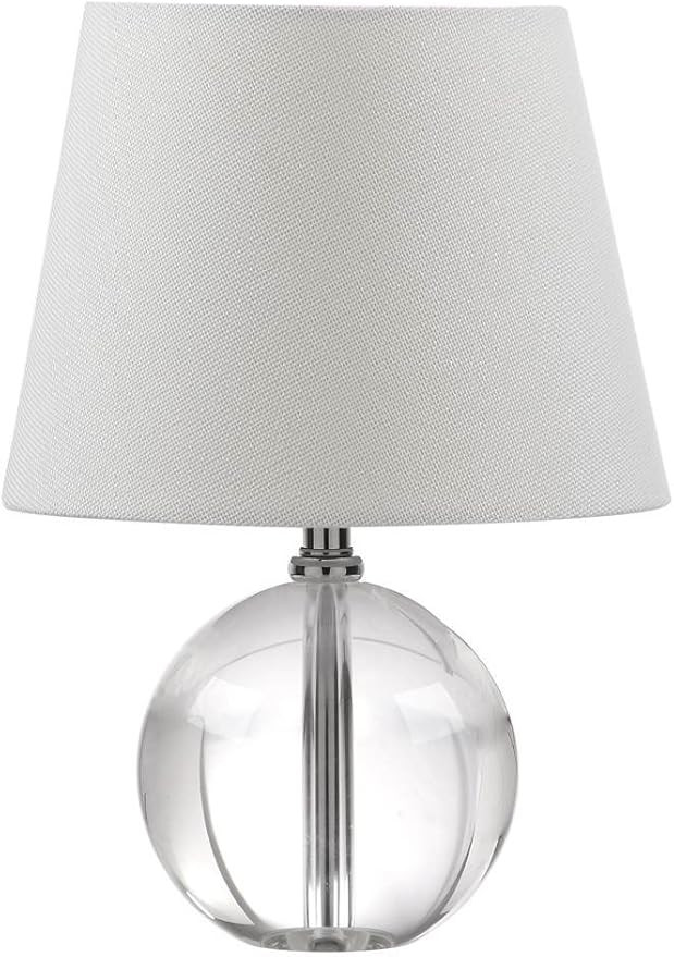 SAFAVIEH Lighting Collection Mable Modern Glam Clear Crystal 14-inch Bedroom Living Room Home Off... | Amazon (US)