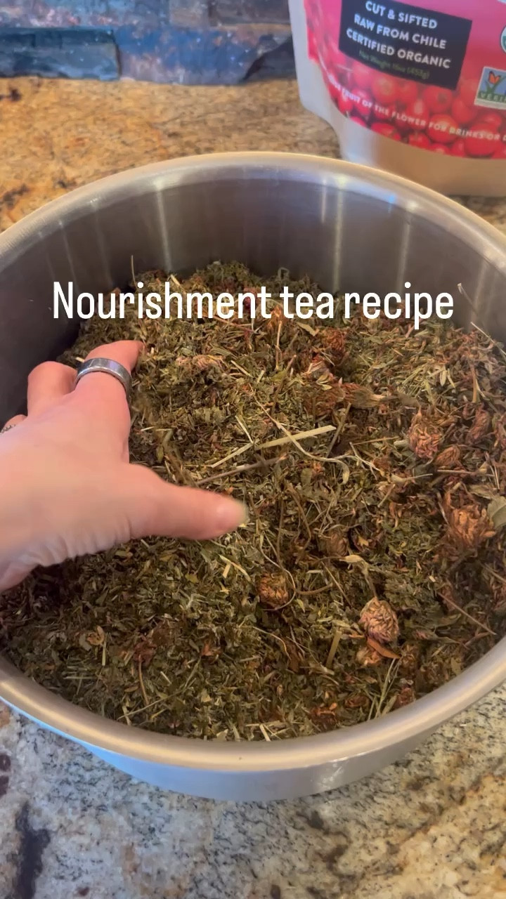 Everything you need to make super healthy nourishment tea! I just mix in a few handfuls of each and store it in a large airtight container. Each day I brew up a little bit in a jar fitted with a strainer lid. Cheers!

#LTKhome #LTKfamily #LTKVideo