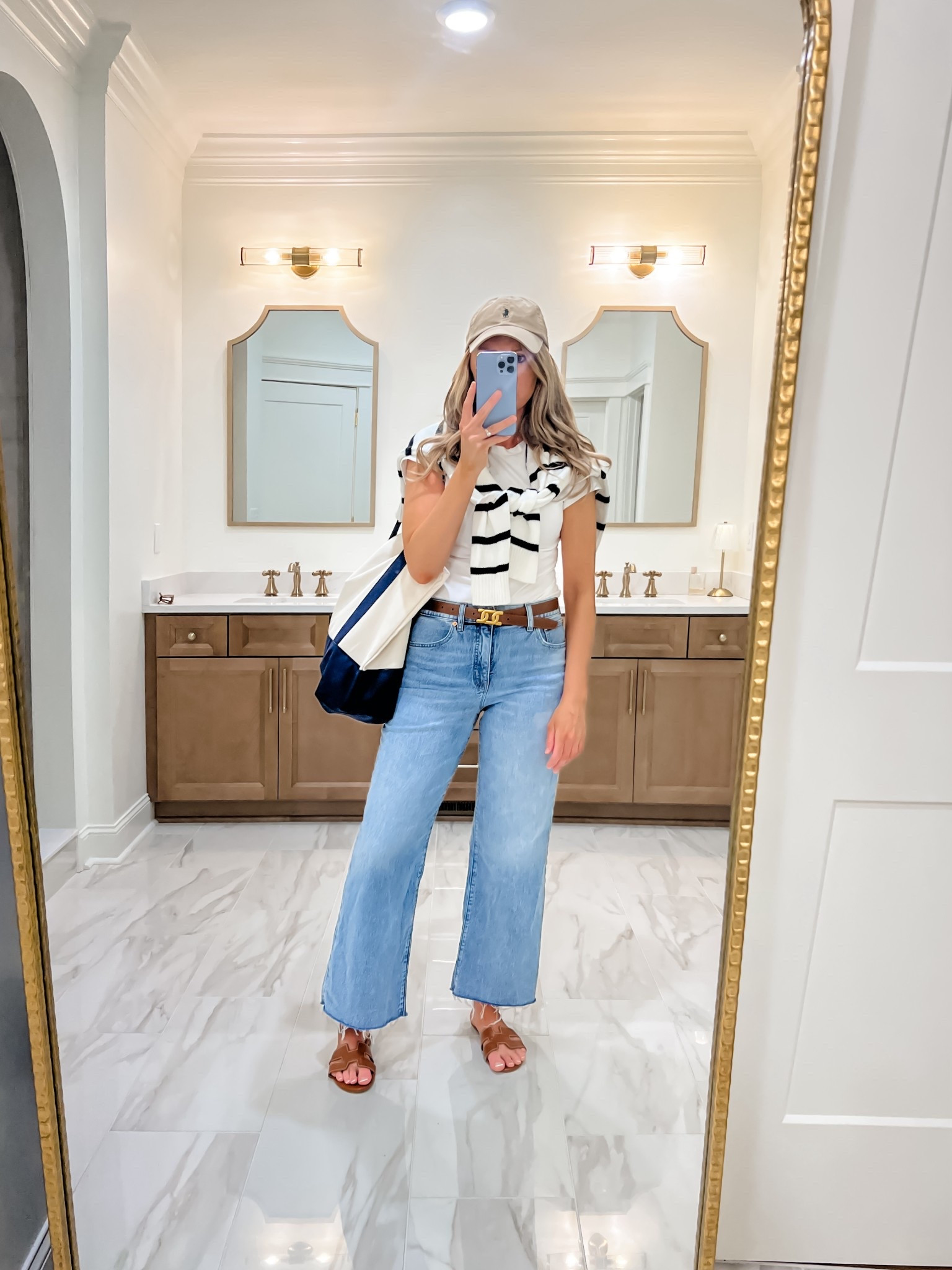 Cropped tall girl jeans 