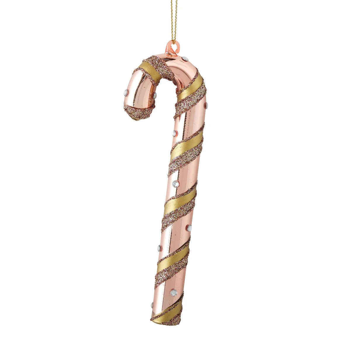 Pink Dandy Candy Cane Ornament | Caitlin Wilson Design