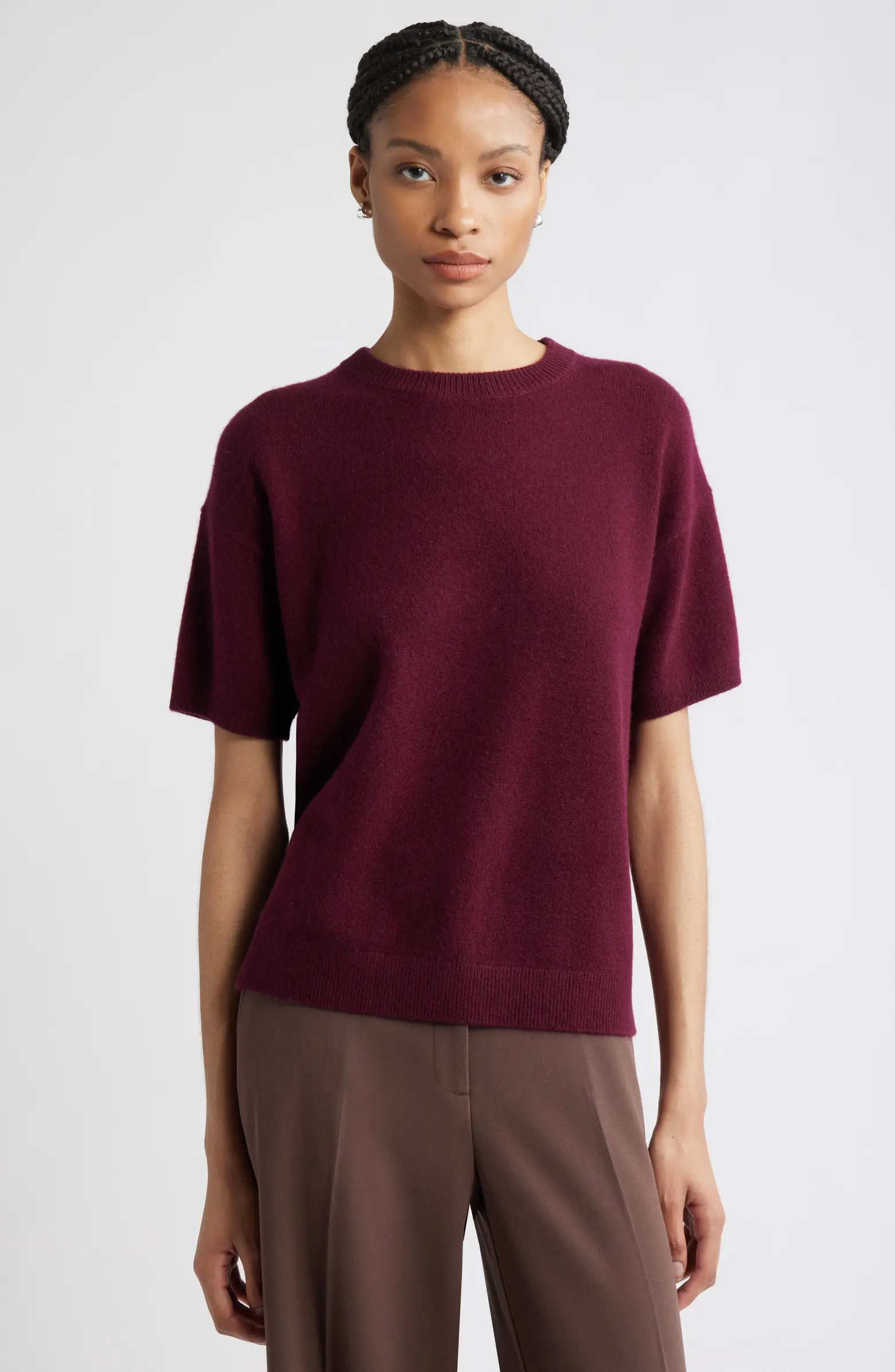 Nordstrom Short Sleeve Cashmere Sweater | Nordstrom | Nordstrom
