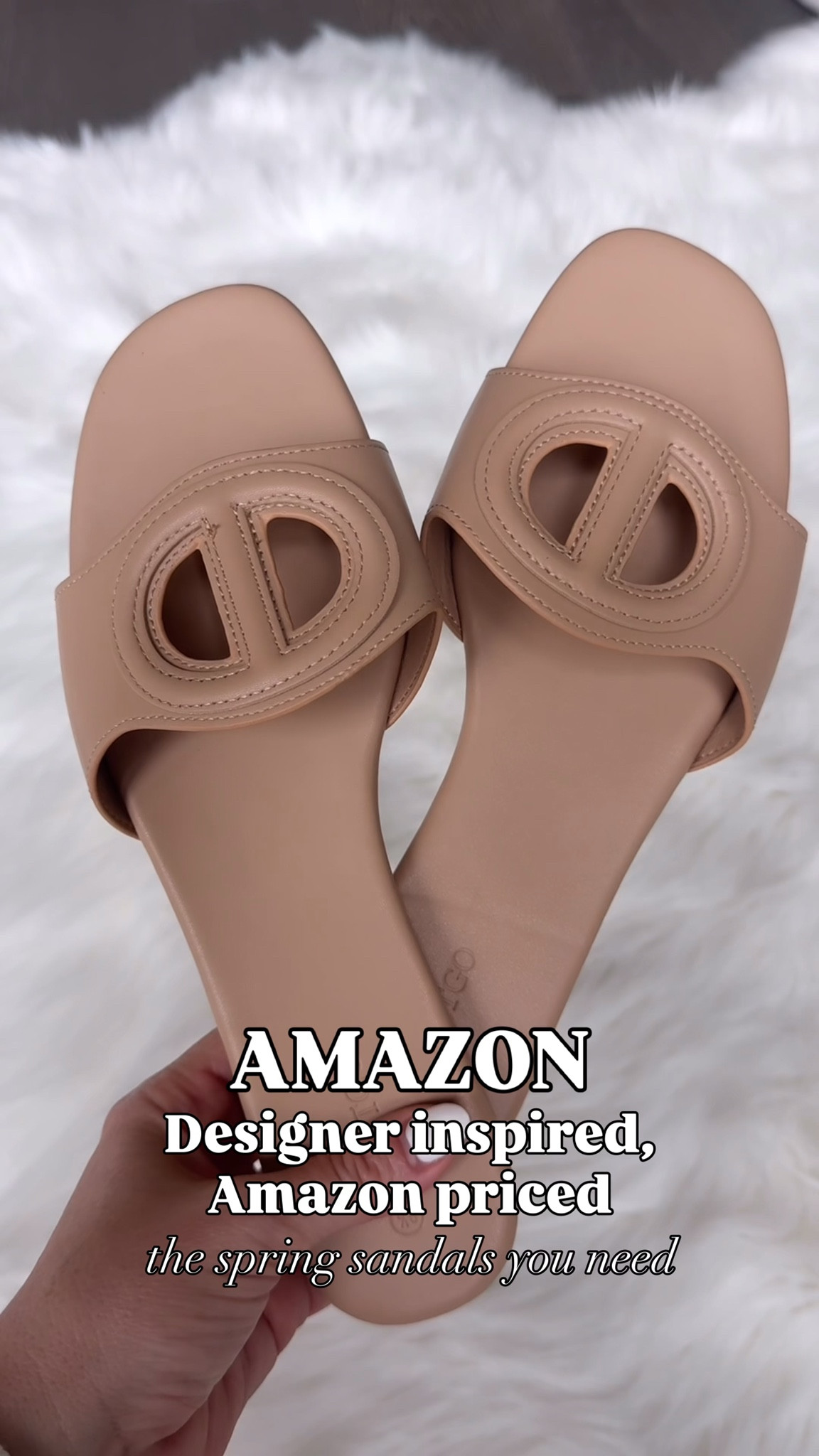 Designer inspired spring sandals! 👡 

#LTKootd #LTKSaleAlert #LTKOver40