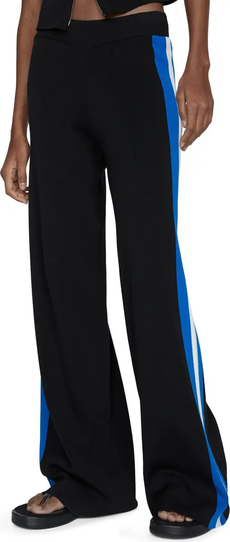 Side Stripe Wide Leg Track Pants | Nordstrom