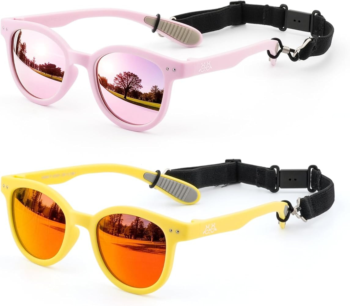EYEBUDDY Kids Toddler Sunglasses Age 2-4/3-5 Boys Girls Polarized UV Protection Sun Glasses for A... | Amazon (US)