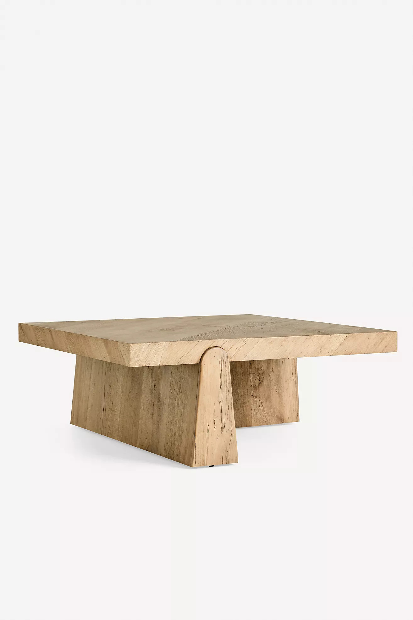 Arla Reclaimed Oak 42" Coffee Table | Anthropologie (US)
