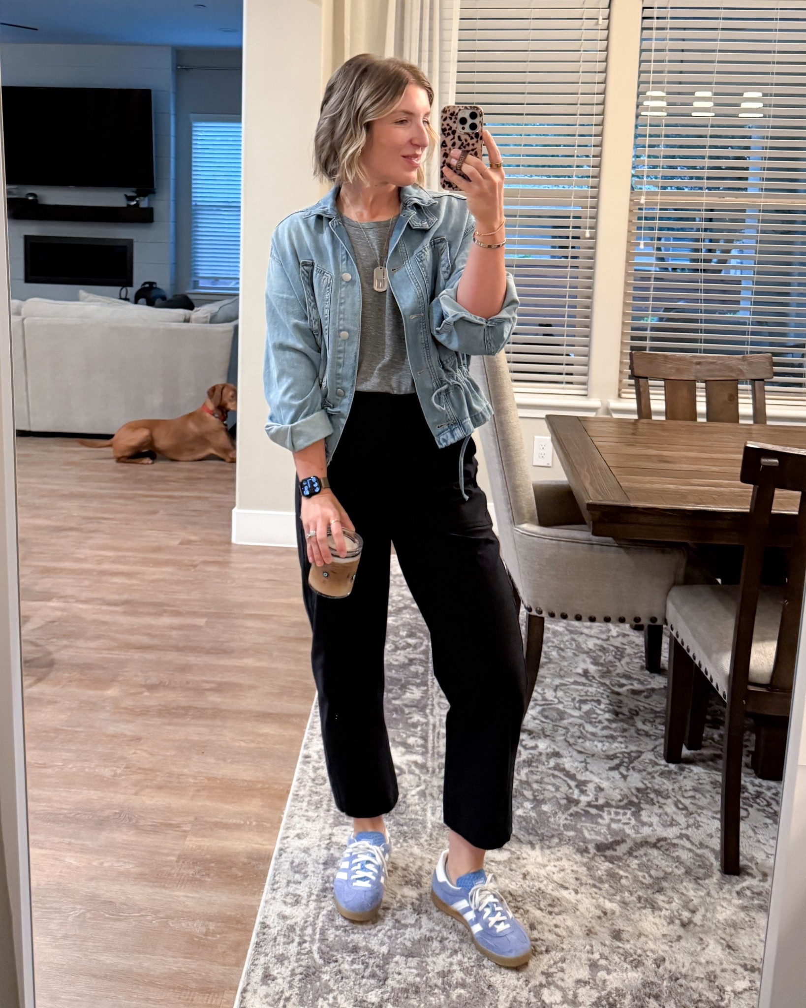 These pants are so comfortable!! Wore this work and can’t wait to outfit repeat 😳

#LTKActive #LTKdayinmylife #LTKmomlife