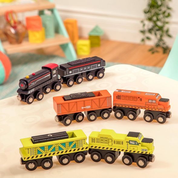 B. Toys Wooden Train - 1pc - Wood & Wheels - 1 of 12 SURPRISE! | Target