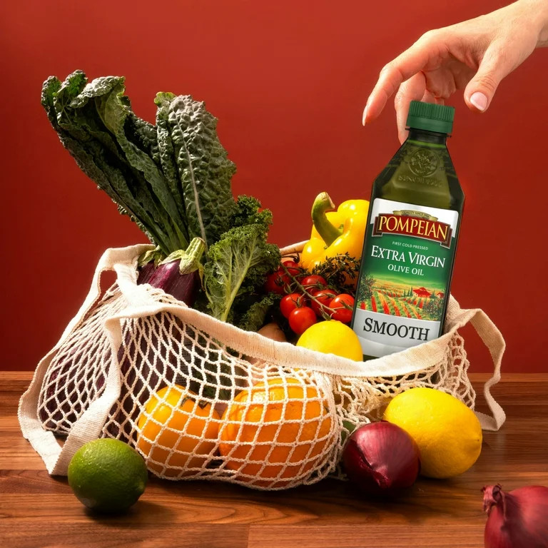 Pompeian Smooth Extra Virgin Olive Oil - 16 fl oz | Walmart (US)