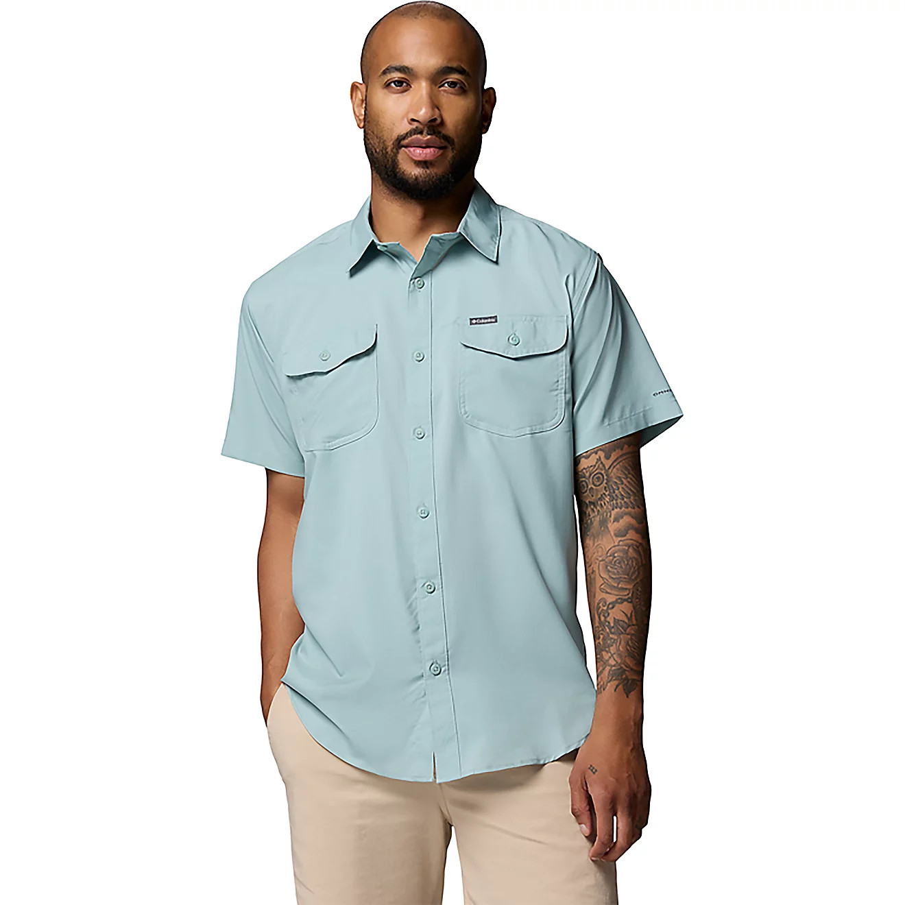 Columbia Sportswear Men's Utilizer II Solid Short Sleeve Shirt | Academy Sports + Outdoors