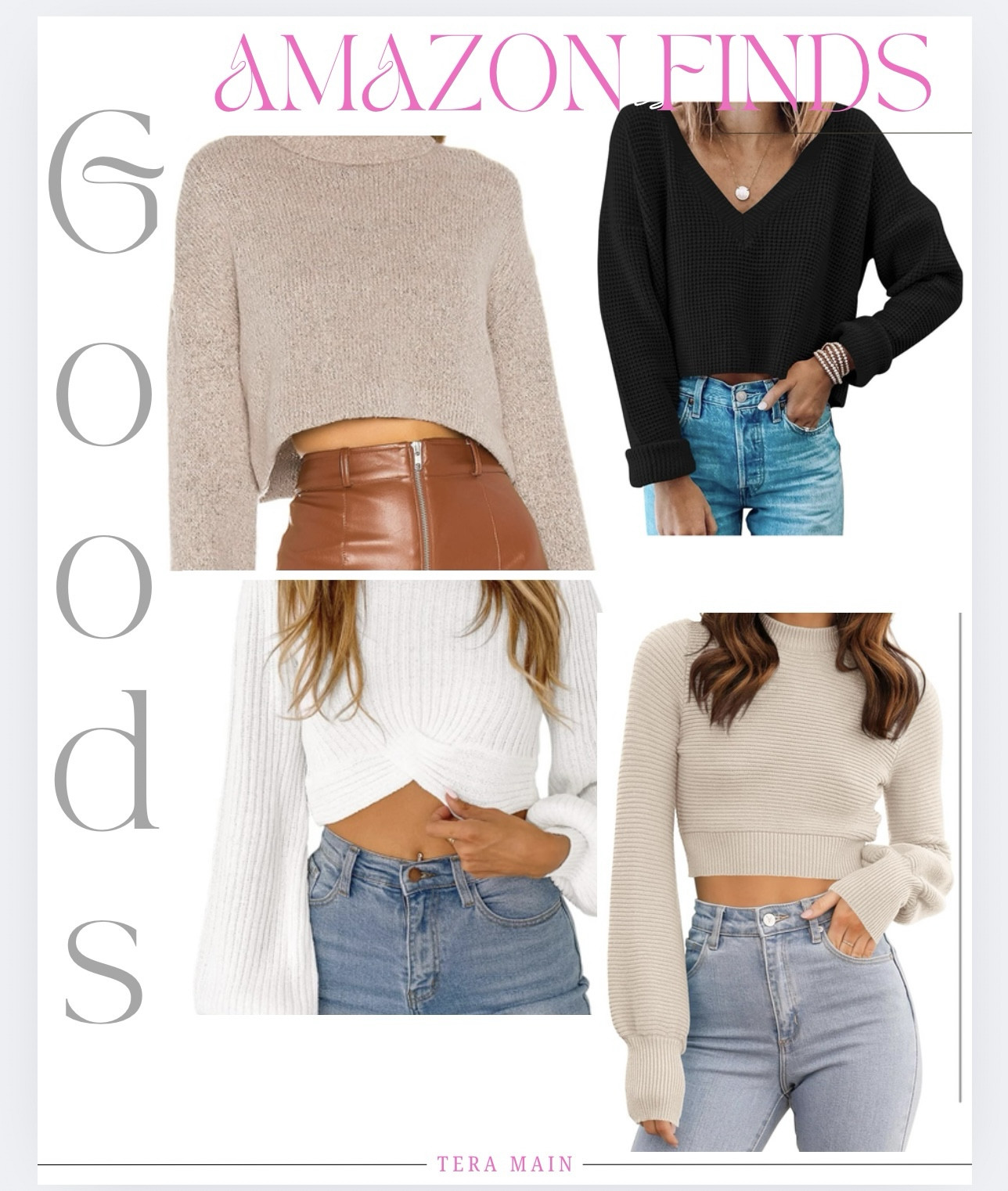 Amazon Goodies.... for fall 🍂

Amazon| Fall Sweaters | great fits 

#Amazon #GiftIdeas #FallSweaters

#LTKSeasonal #LTKFindsUnder50 #LTKGiftGuide