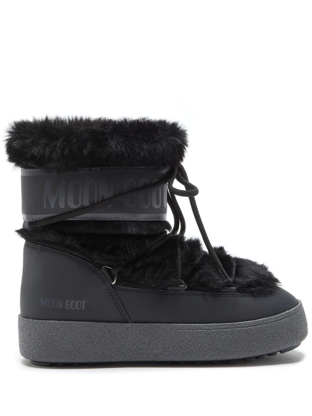 Moon Boot MB Track lace-up boots - Black | Farfetch Global