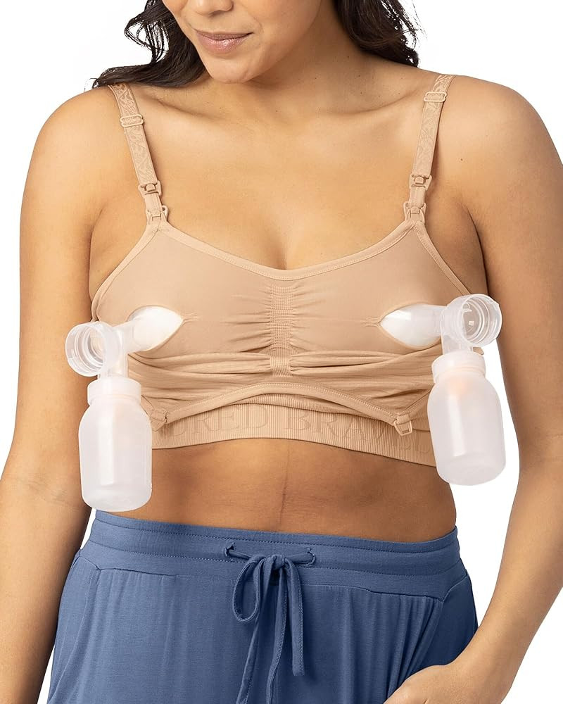 Kindred Bravely Sublime Pumping Bra Hands Free | Nursing and Pumping Bra in One | Wearable Breast... | Amazon (US)