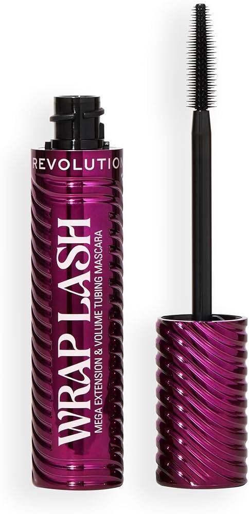 Revolution Beauty London, Wrap Lash Tubing Mascara, Smudge-Proof & Water-Resistant for Length & V... | Amazon (US)