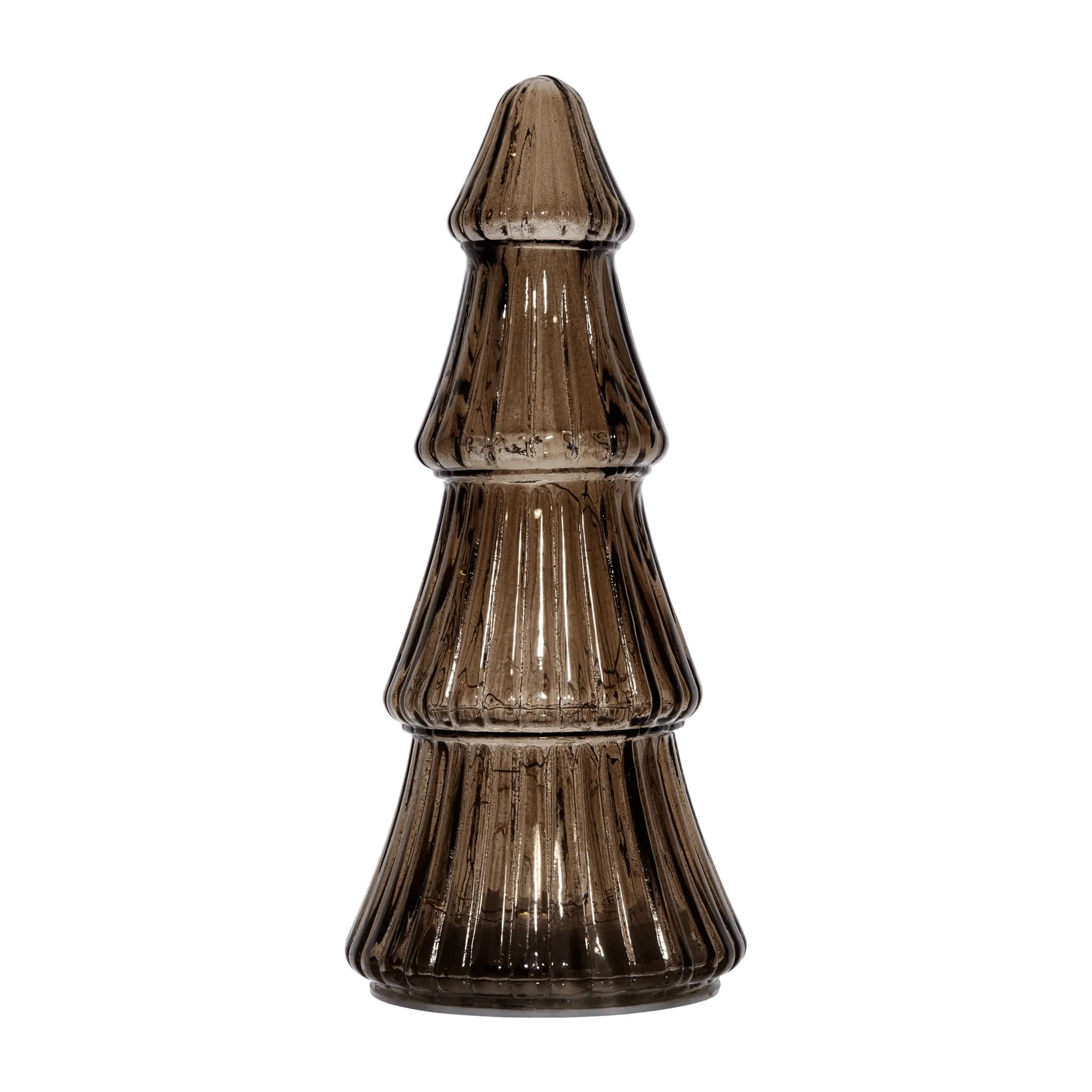 Ribbed Glass Decorative LED Tree | Bouclair