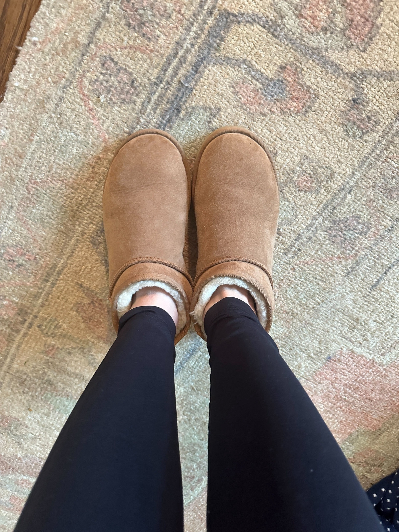 Zella leggings and mini Ugg slippers 

#LTKshoecrush #LTKstyletip #LTKsalealert