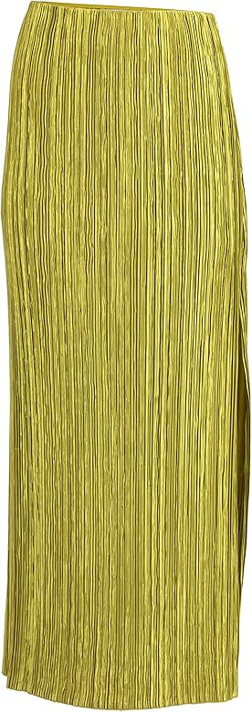 Straight Skirt with Side Slit | Amazon (US)