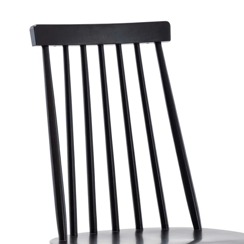 Alvie 17" Wide Modern Farmhouse Windsor Back Solid Wood Dinning Chairs | Wayfair North America