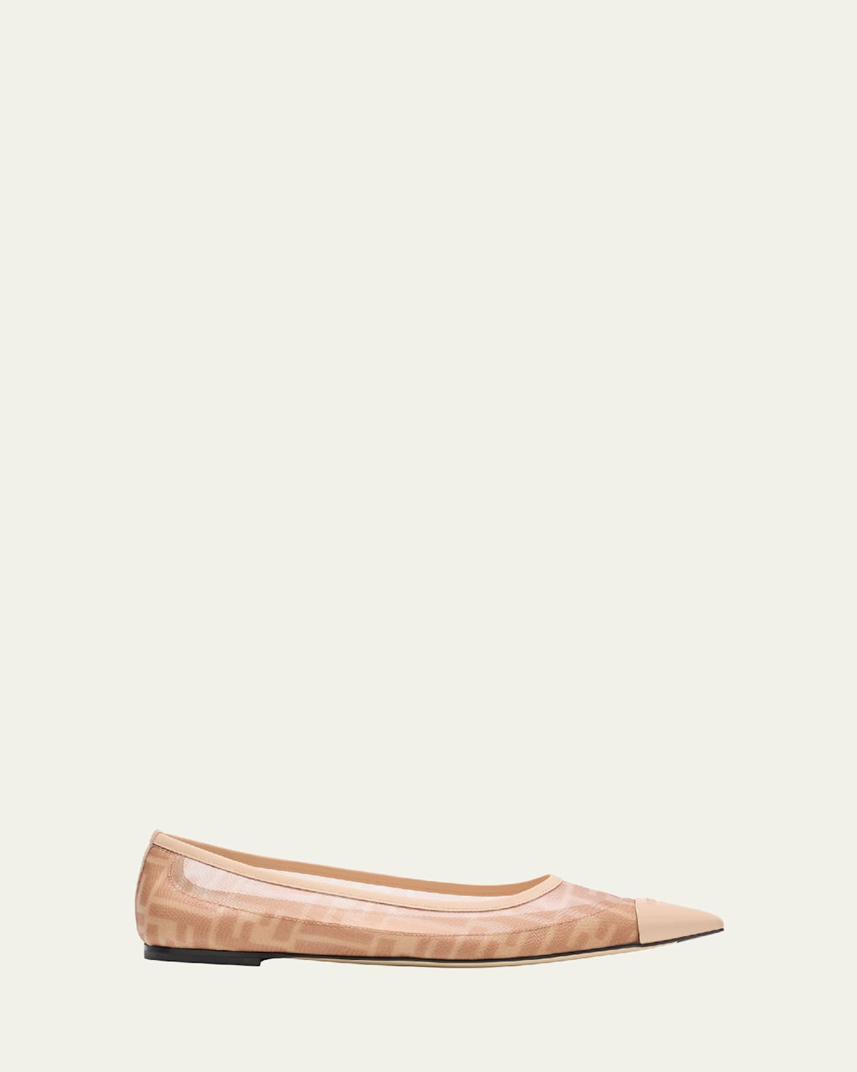 Colibri FF Mesh Pointed Ballerina Flats | Bergdorf Goodman